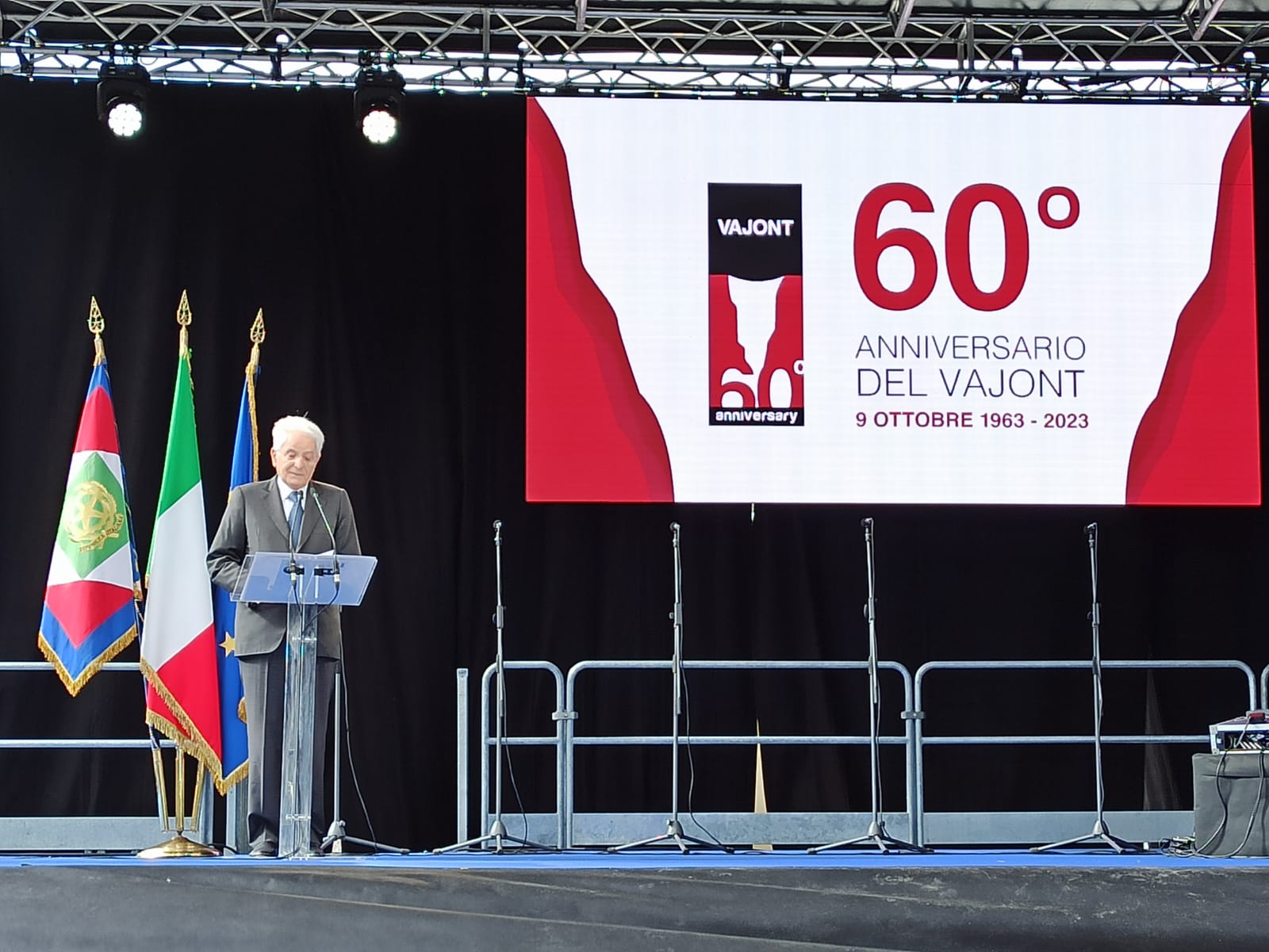 VAJONT 60 ANNI. BORDIN: LEZIONE È ASCOLTARE E COINVOLGERE I TERRITORI
